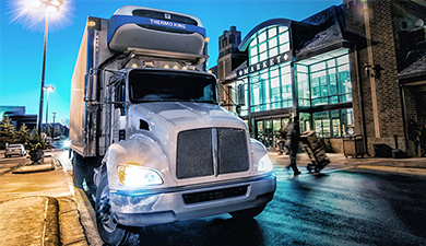 e1000 Thermo King all electric refrigerated truck