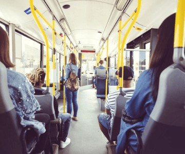 mass transit bus riders
