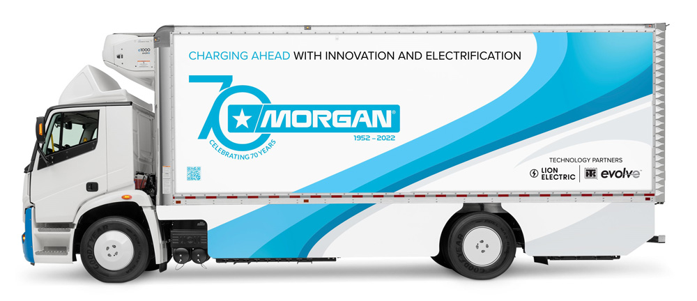 Morgan Electrified Truck Refrigerated Concept Body
