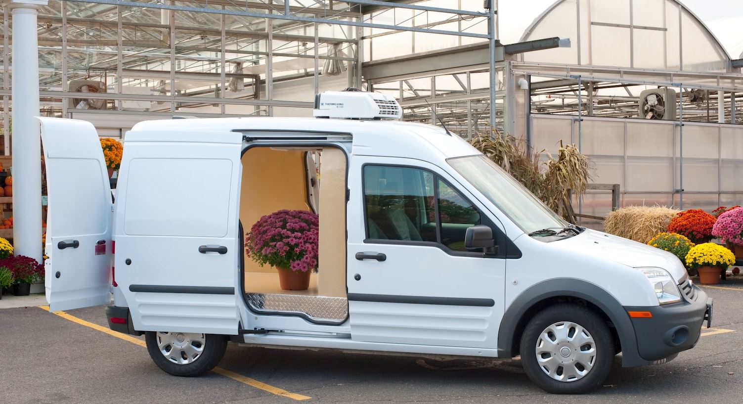 small refrigerated truck