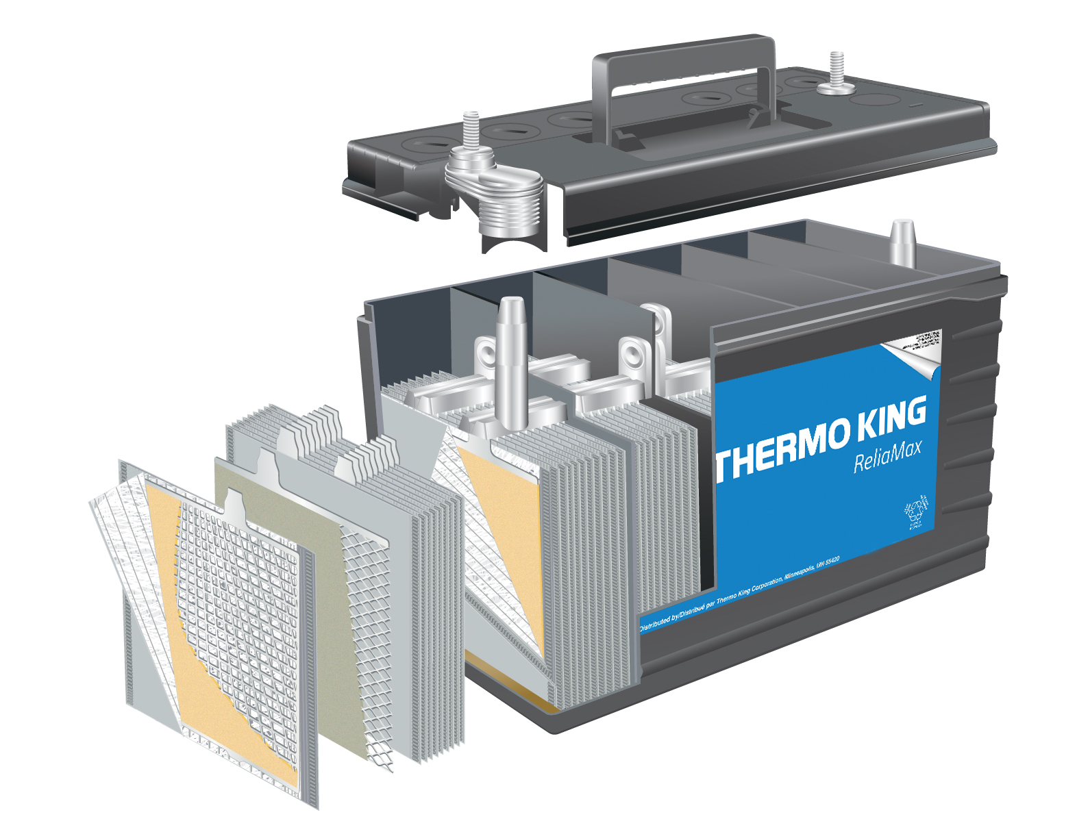 Thermo King belts are constructed from premium materials to deliver longer life and greater reliability