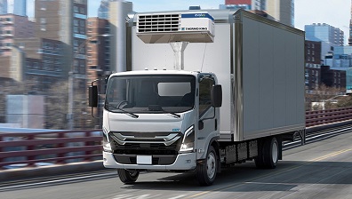 e300 electric transport refrigeration unit for Class 2-4 trucks