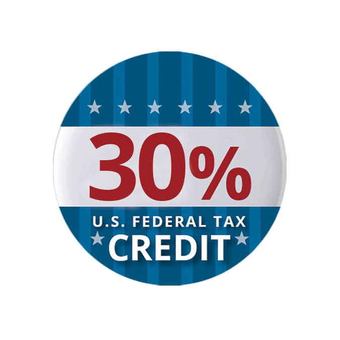 Offset the cost of ThermoLite Solar Panels by up to 30% with federal tax credits