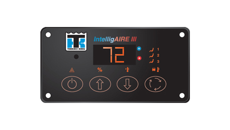 The Thermo King IntelligAIRE® III is a 3rd generation advanced microprocessor-based controller for bus climate control systems.